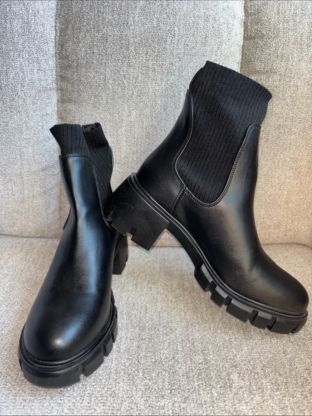 Steve Madden Hutchh20 Black Boots